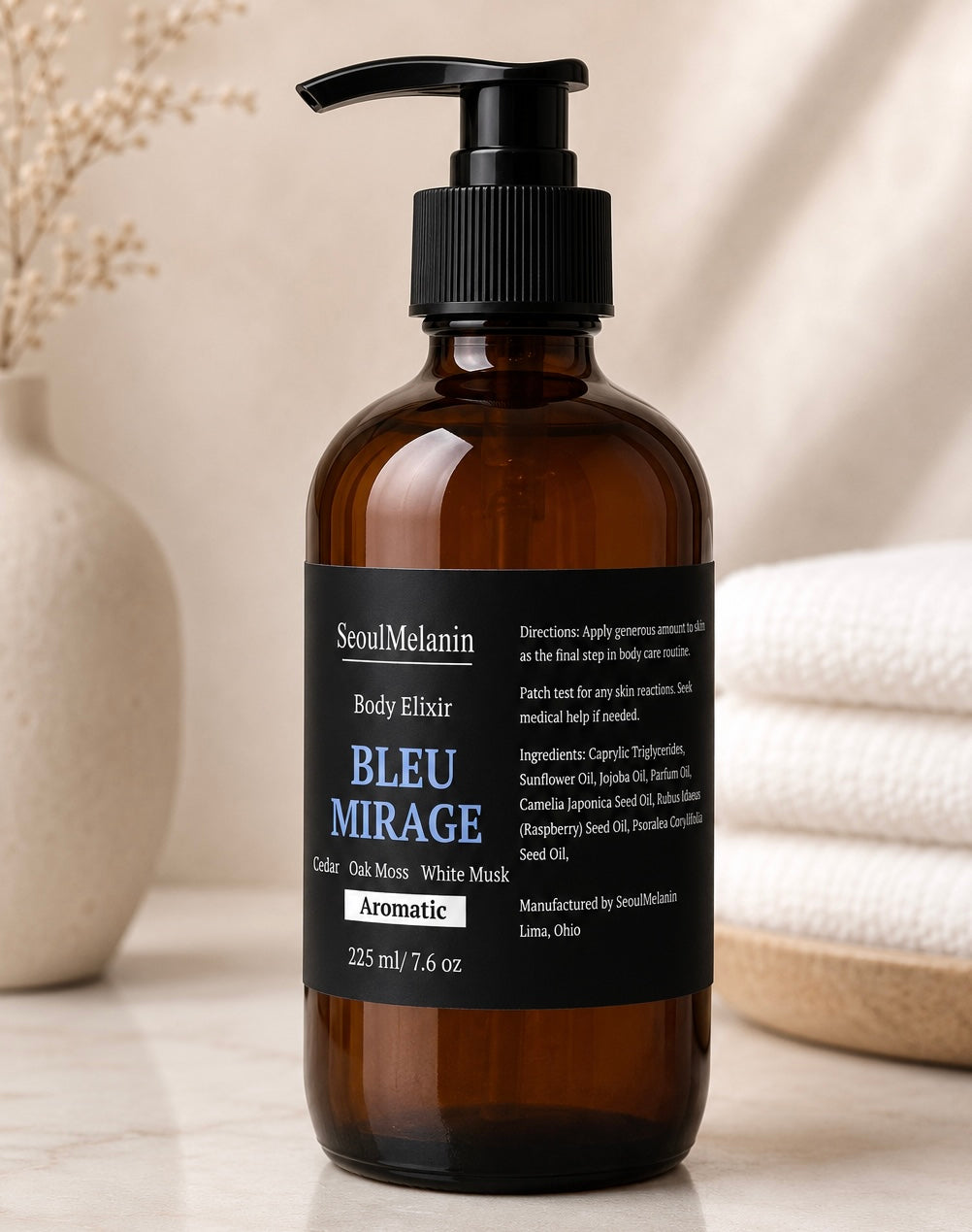 Bleu Mirage | Men’s Body Oil